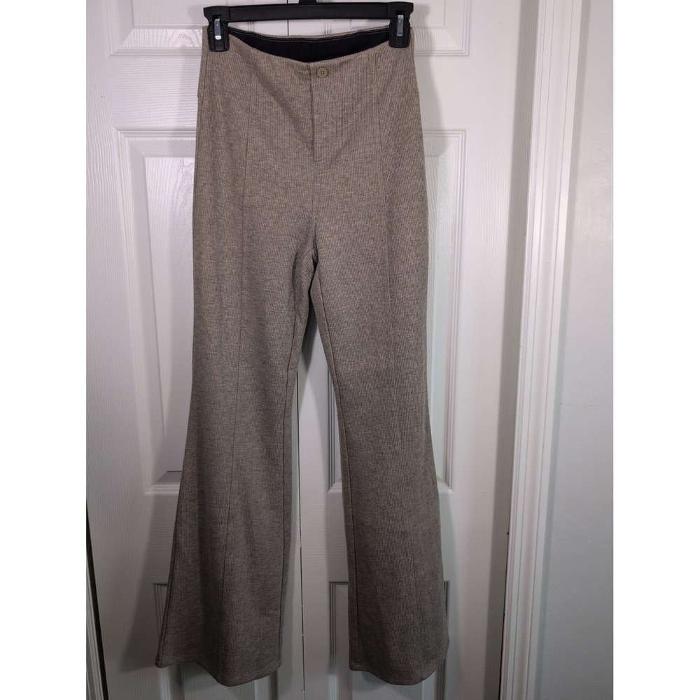 Halara Women's Brown High Waisted Flared Yoga Pants/Leggings - size Xs